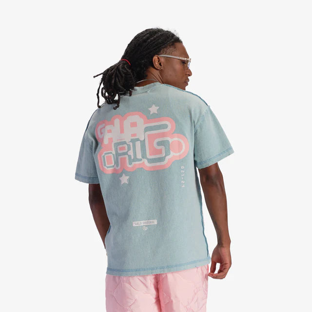 GALA-SHAPES" TEE (VINTAGE AQUA BLUE)-G-24-SUM1-003