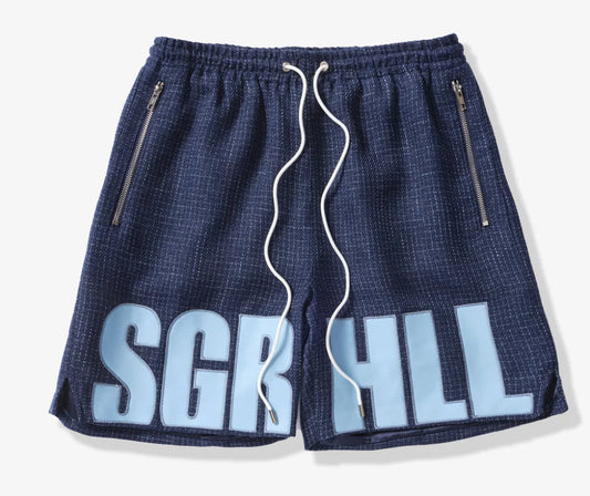 SUGARHILL"OPEN MIND" SHORTS (NAVY BLUE)-SH24-SUM1-22