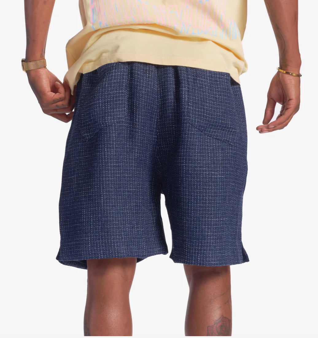 SUGARHILL"OPEN MIND" SHORTS (NAVY BLUE)-SH24-SUM1-22