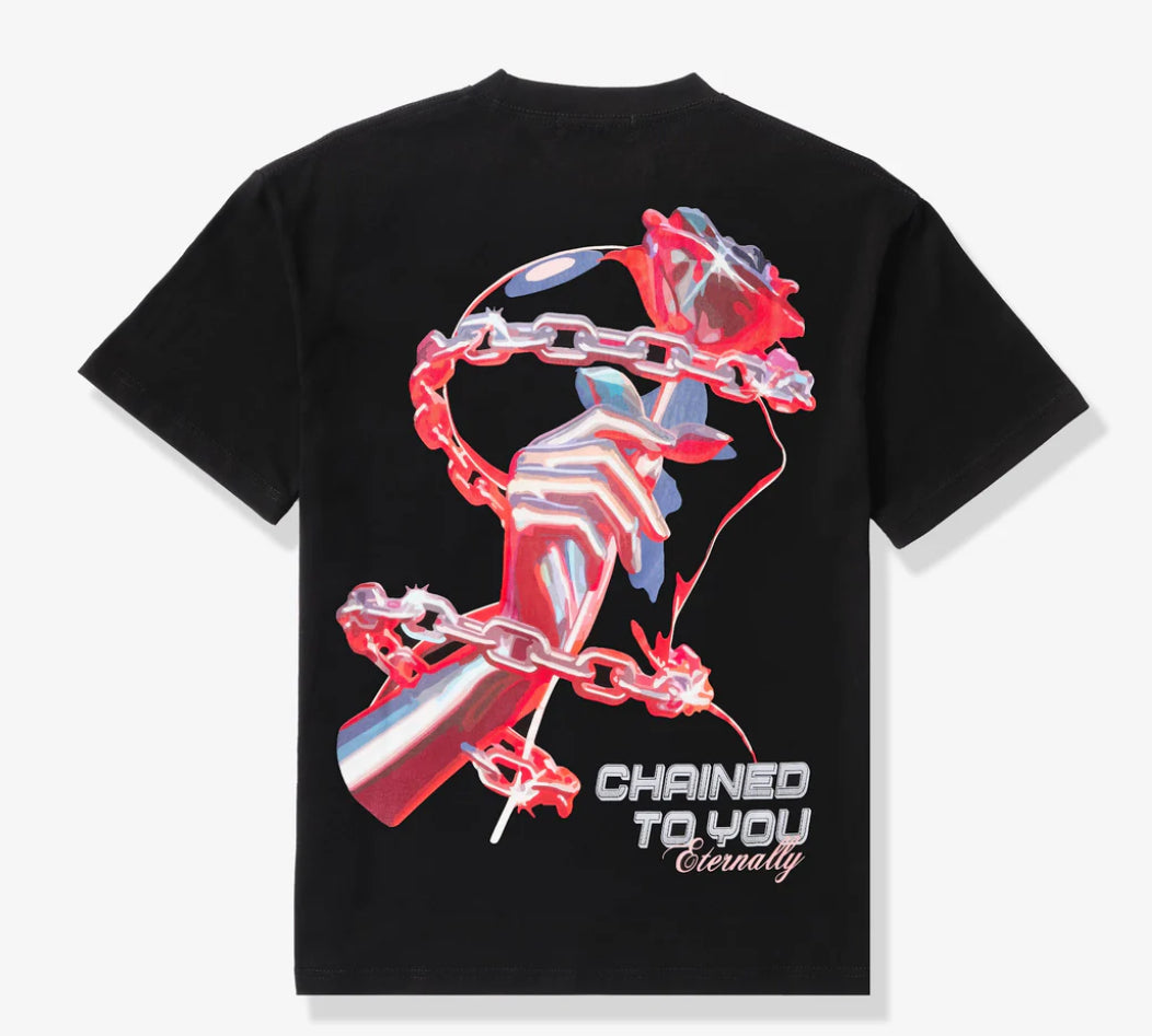 SUGARHILL-"CHAINED TO YOU" T-SHIRT (BLACK)-SH24-SUM1-17
