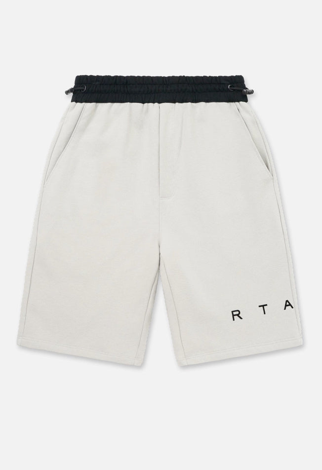 RTA-SWEAT SHORT | GREY BLACK COMBO-MS24K484-B1411GRBKC