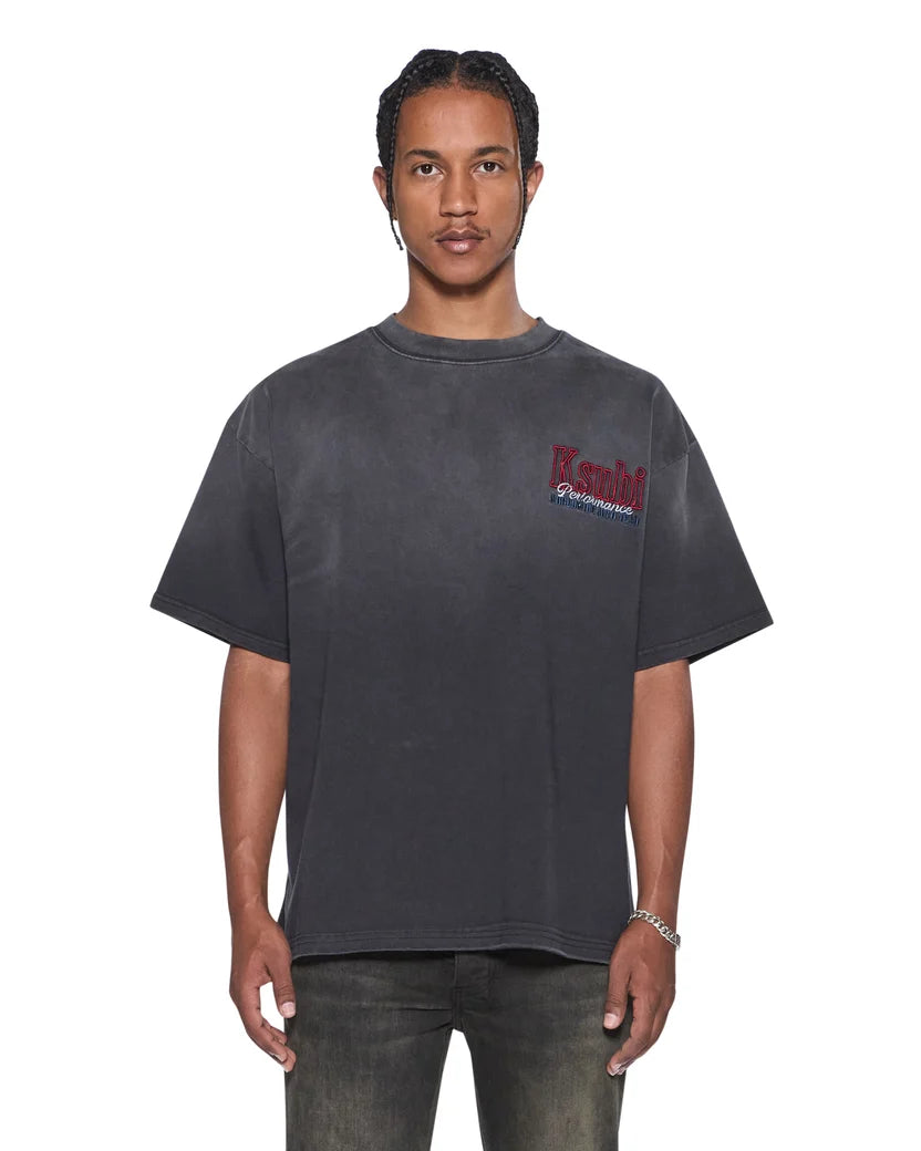 KSUBI PERFORMANCE EKCESS SS TEE BLACK FADE