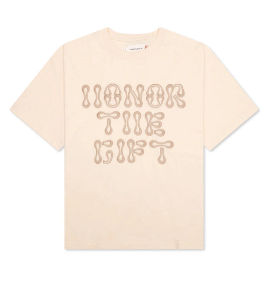 HONOR THE GIFT B-SUMMER HONOR THE GIFT S/S TEE - BONE-HTG240243
