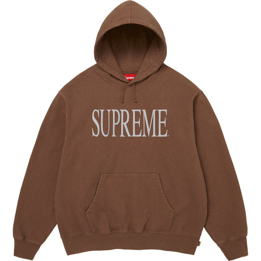 Supreme brown Capital Hooded Sweatshirt