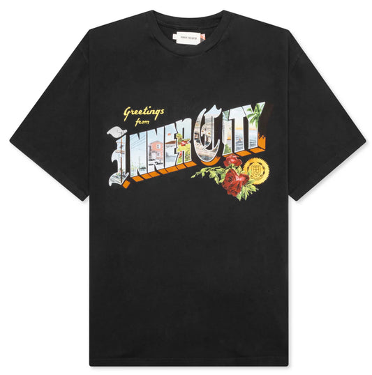 HONOR THE GIFT GREETINGS 2.0 S/S TEE - BLACK-HTG230492