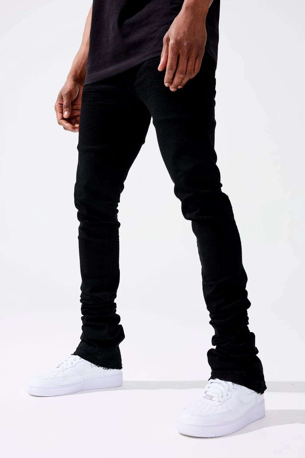 JORDAN CARIG-MARTIN STACKED - KINGSBRIDGE DENIM (JET BLACK)-JTF990R