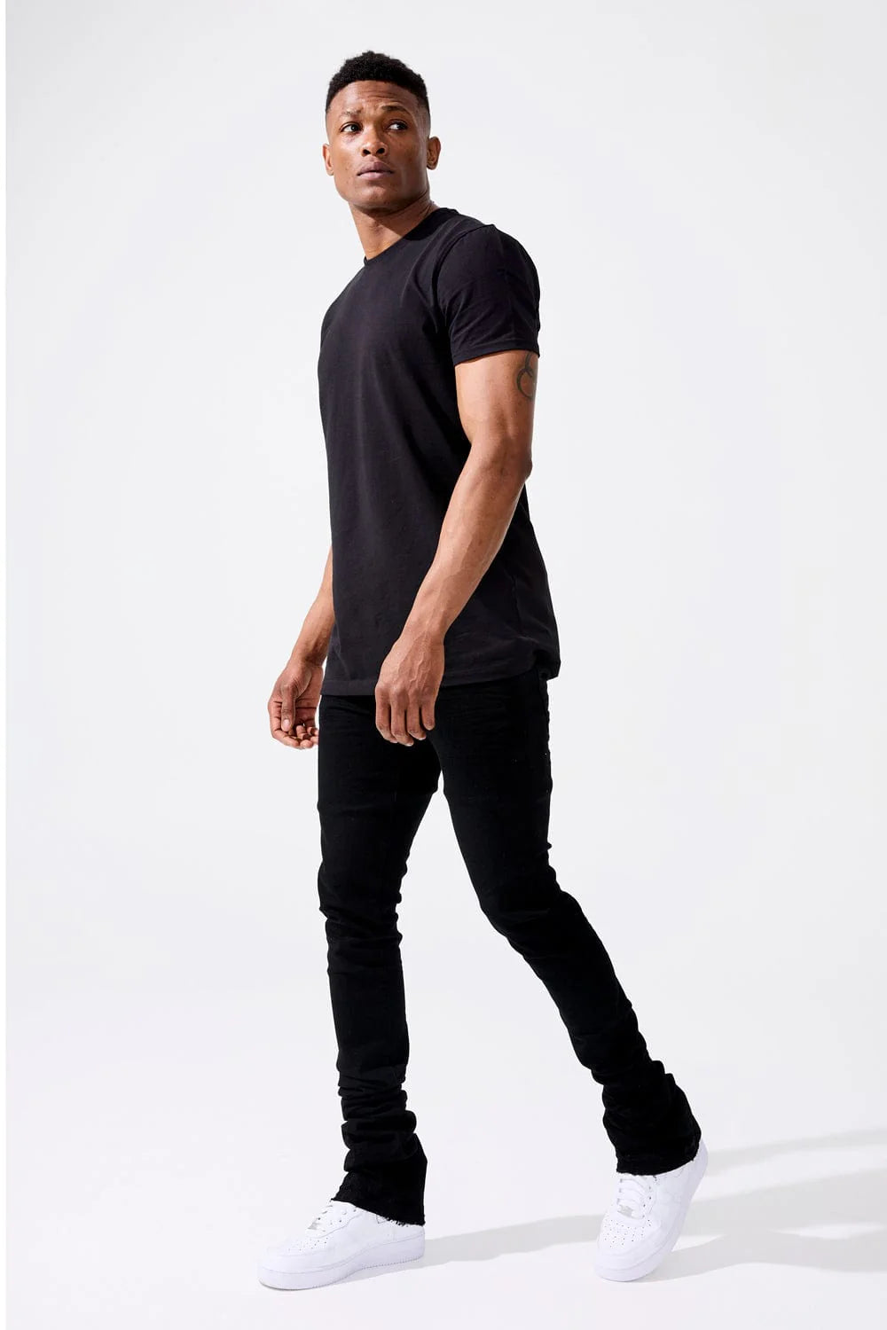 JORDAN CARIG-MARTIN STACKED - KINGSBRIDGE DENIM (JET BLACK)-JTF990R