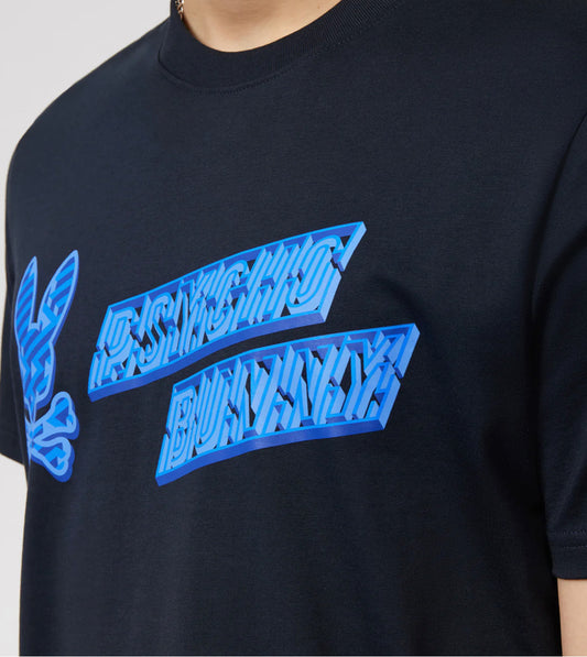 Mens Pisani Logo Graphic Tee-SP23-B6U751X1PC