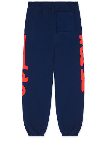 Sp5dèr Beluga Sweatpants 'Blue-