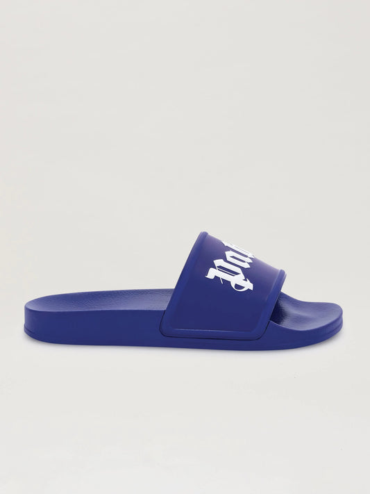 PALM ANGELS-LOGO PRINT SLIDES-PMIC001C99PLA0013701