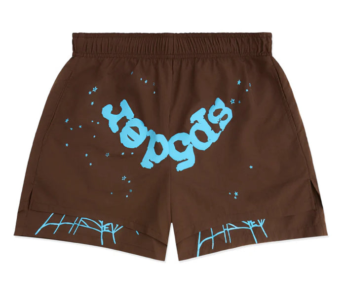 SP5DER-OG WEB DOUBLE LAYER SHORT-M04SH001W2DB