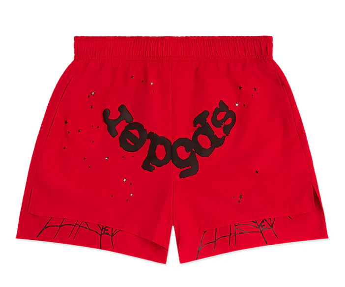 SP5DER-OG WEB DOUBLE LAYER SHORT-M04SH001W2RD