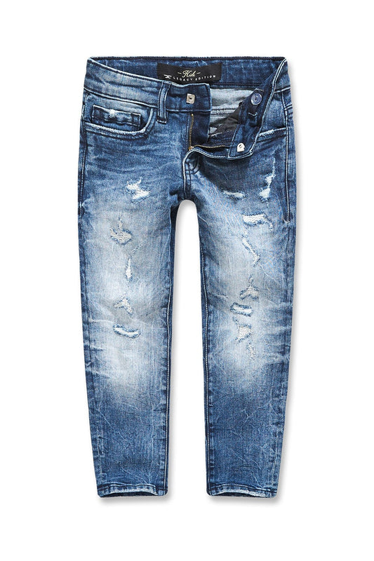 JORDANCRAIG-KIDS DESPERADO DENIM (DEEP BLUE)-JS351RK