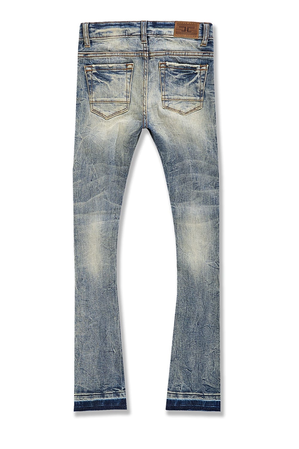 JORDANCRAIG-KIDS STACKED ROCKPORT DENIM (DESERT STORM)-JTF1167RK