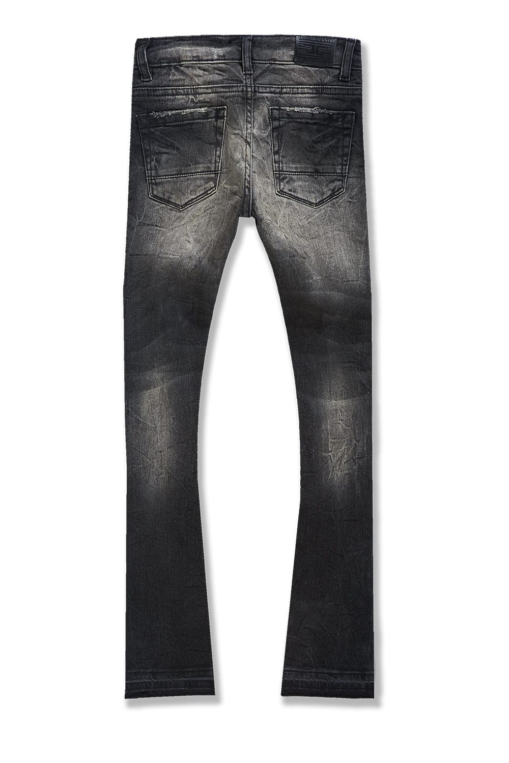 JORDANCRAIG-KIDS STACKED ROCKPORT DENIM (NATURE BLACK)-JTF1167RK