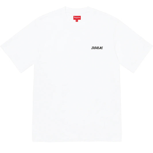 Washed Script S/S Top