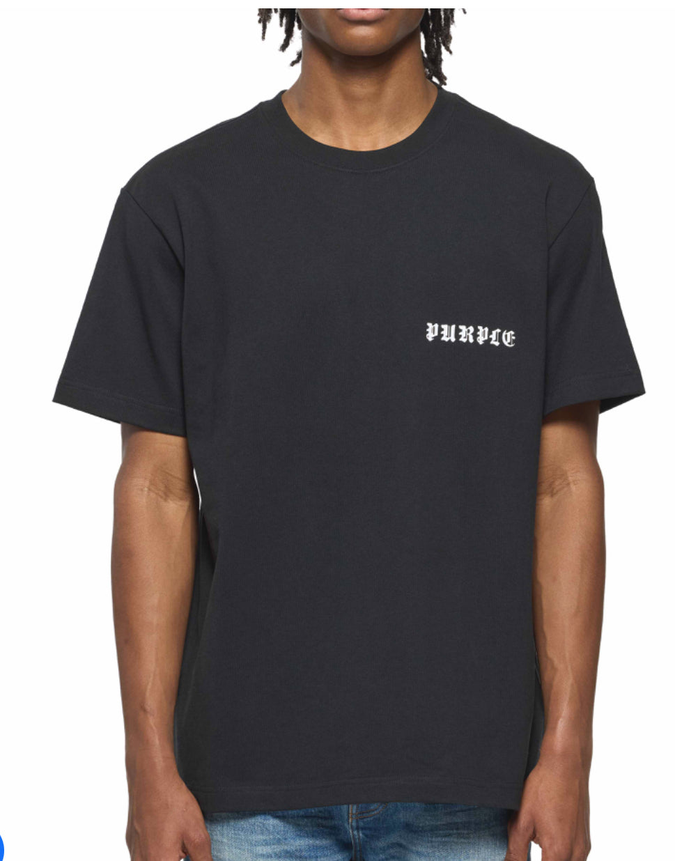 PURPLE-Jumbo Spine Tee-P117-HJBK824