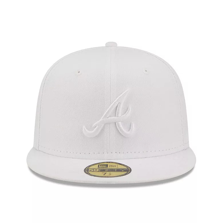 NEW ERA-Atlanta Braves White Out 9FIFTY SNAPBACK Cap