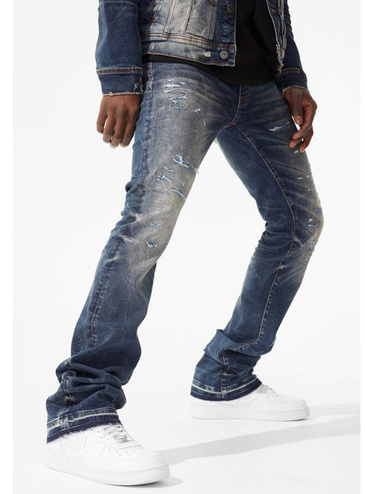 JORDAN CRAIG-MARTIN STACKED - AMSTERDAM DENIM (AZURE)-JTF358R