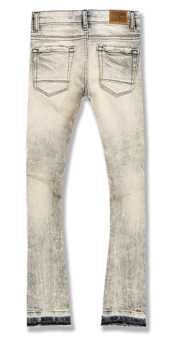 JORDAN CRAIG- ATTITUDE STACKED DENIM (BONE WHITE)-JTF1214
