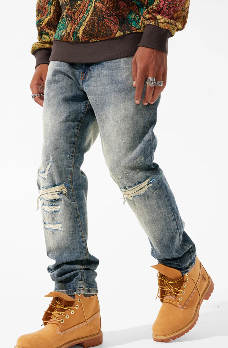 JORDAN CRAIG-COLLINS - ATTITUDE DENIM (AZURE)-JC1214