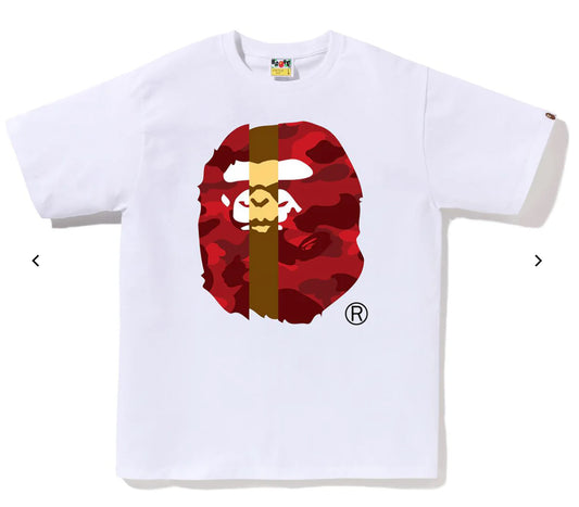 BAPE Color Camo Big Ape Head Tee-1J30110015