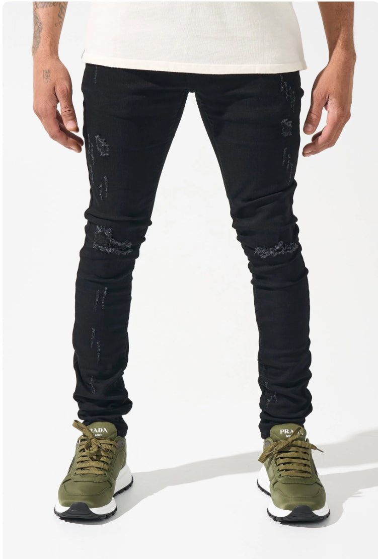 SERENEDE-"MIDNIGHT BLACK" JEANS-MDBLKJBLK