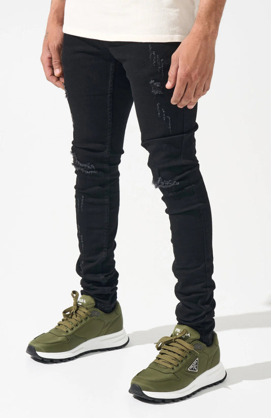 SERENEDE-"MIDNIGHT BLACK" JEANS-MDBLKJBLK
