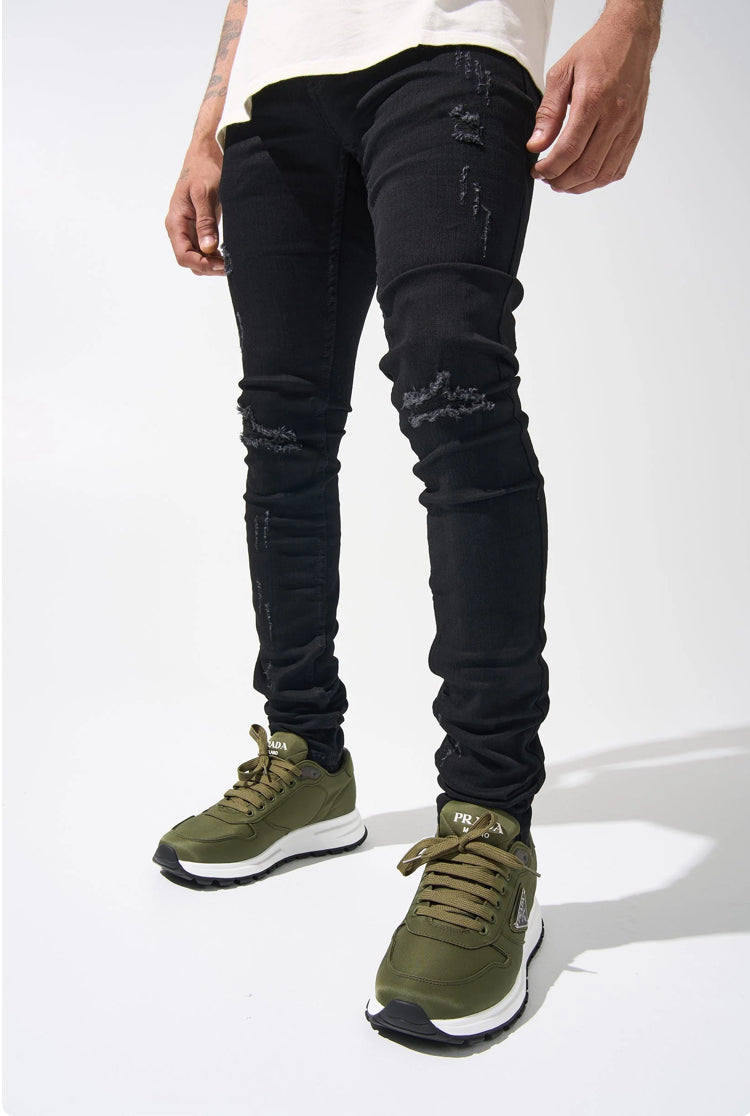 SERENEDE-"MIDNIGHT BLACK" JEANS-MDBLKJBLK