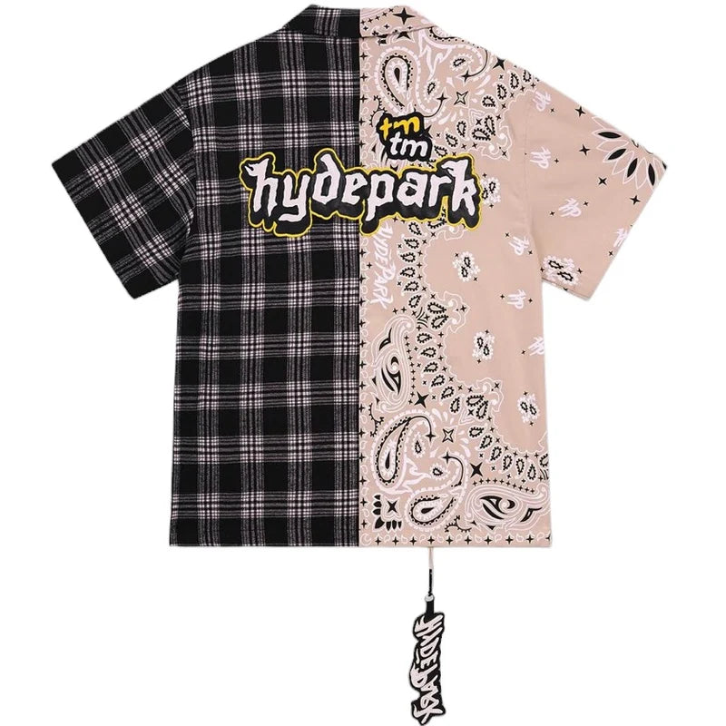 HYDE PARK EAST LA BUTTON DOWN SHIRT (BLACK)