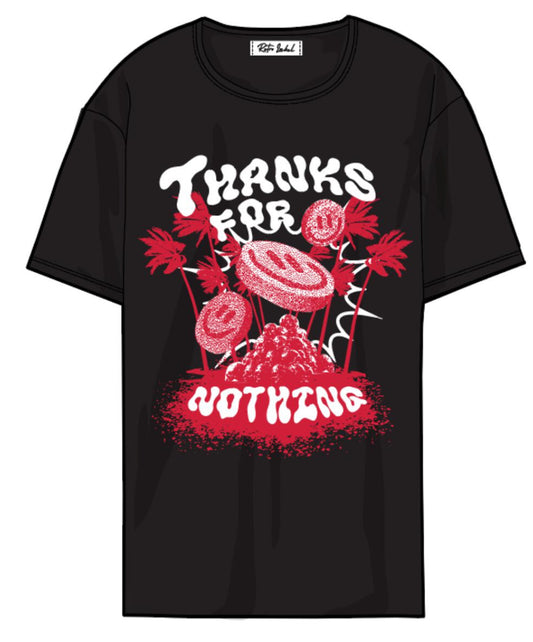 RETRO LABEL-12,S RED TAXI THANKS FOR NOTHING SS TEE