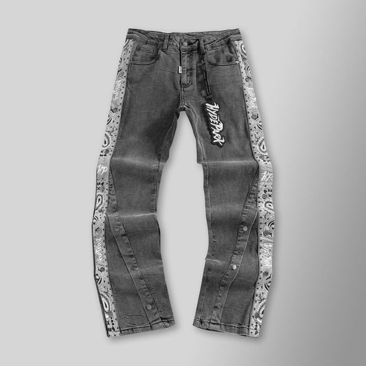 HYDEPARK-Bandana Breakaway Denim - Black