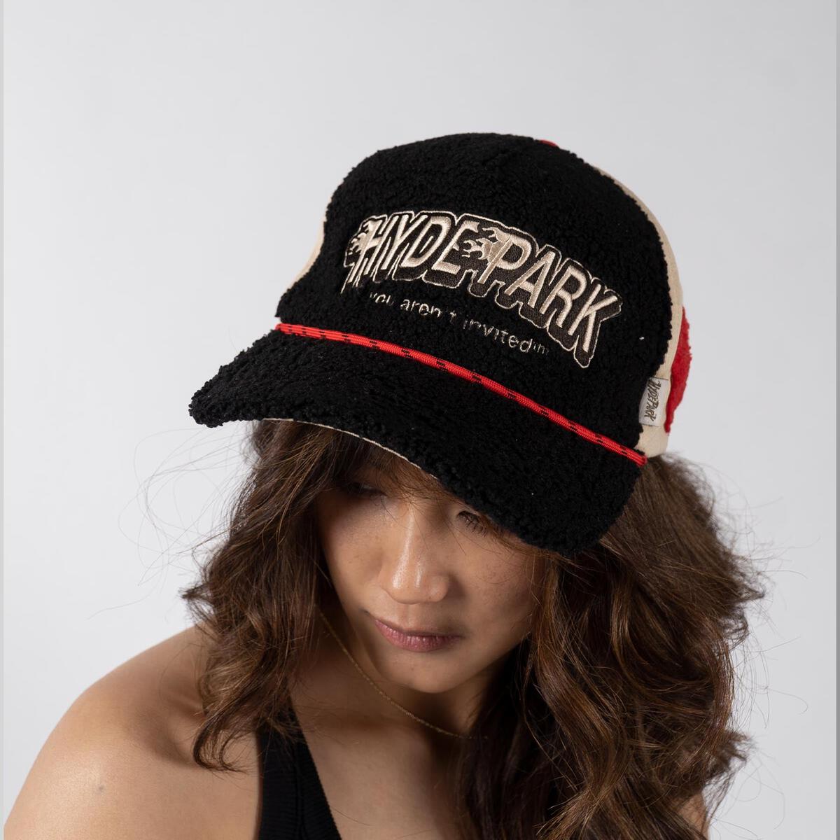 HYDEPARK-HYDEPARK-Fuzz is Real Trucker - Black