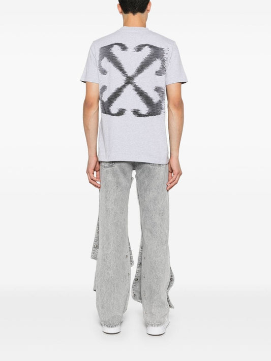 Off-White- Windy Arrow T-shirt-OMAA0027F24JER0040510