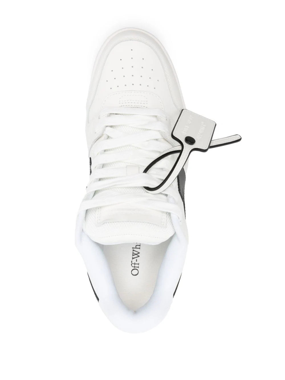 Off-White Out Of Office panelled leather sneakers-OMIA189C99LEA0110110