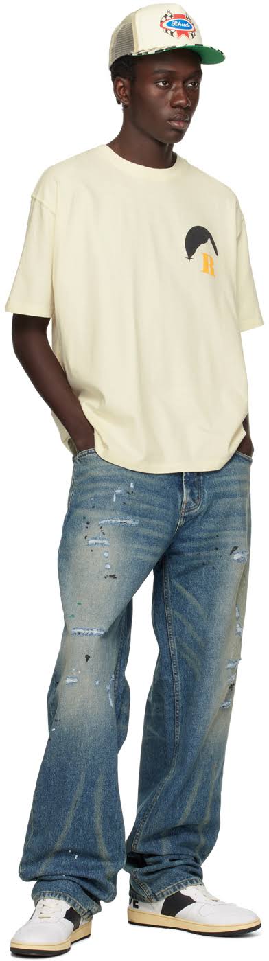 Rhude Men Moonlight T-Shirt-RHPS24TT02012611