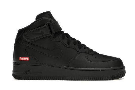 SUPREME-Nike Air Force 1 Mid Supreme Black.-FZ8784 001
