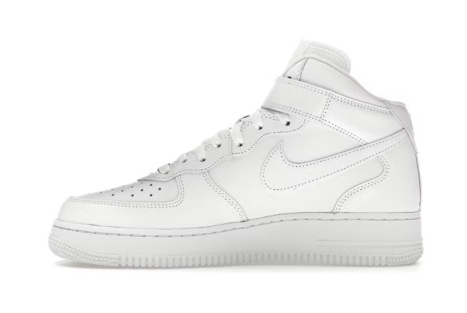 SUPREME-Nike Air Force 1 Mid Supreme White-FZ9784 100