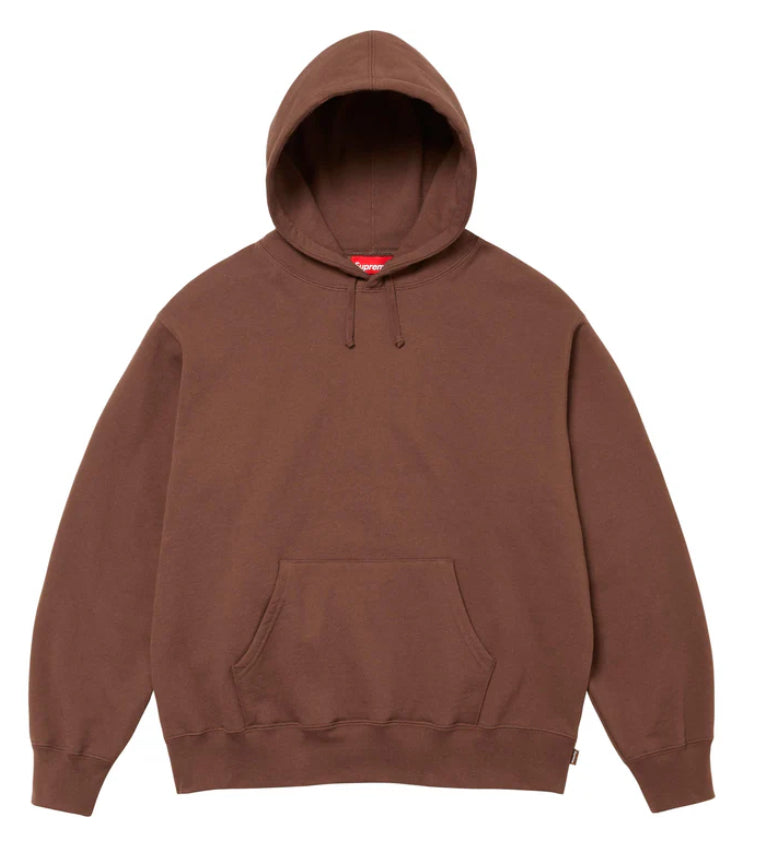 SUPREME-Satin Appliqué Hooded Sweatshirt-FW24SW37