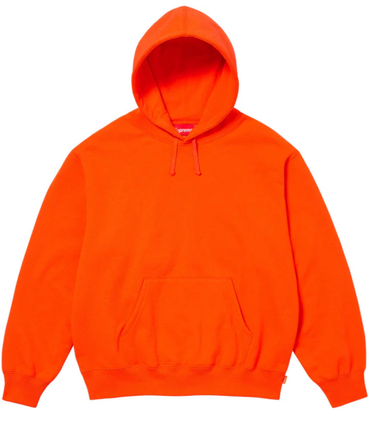 SUPREME-Satin Appliqué Hooded Sweatshirt-FW24SW37