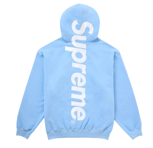 SUPREME-Satin Appliqué Hooded Sweatshirt-FW24SW37