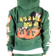 LOVE TO KLEEP-MEDUSA Heavy weight brushed graphic pullover hoodie-KF-6910