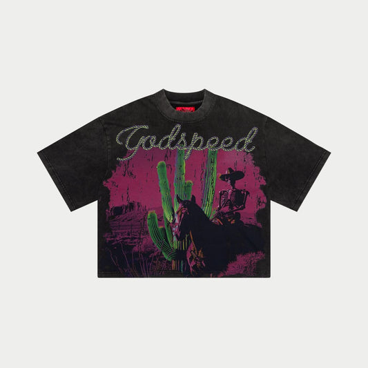 GODSPEED-WestWorld T-Shirt (Grey Wash)
