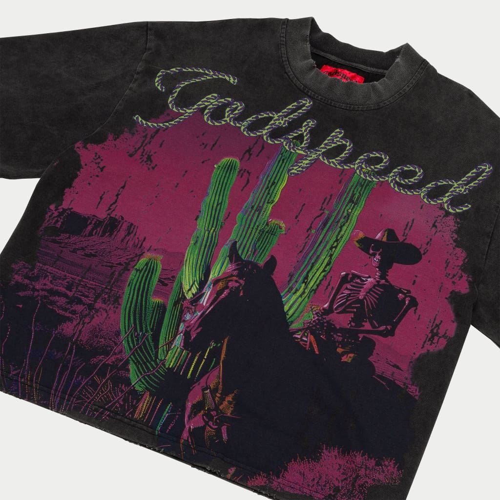 GODSPEED-WestWorld T-Shirt (Grey Wash)