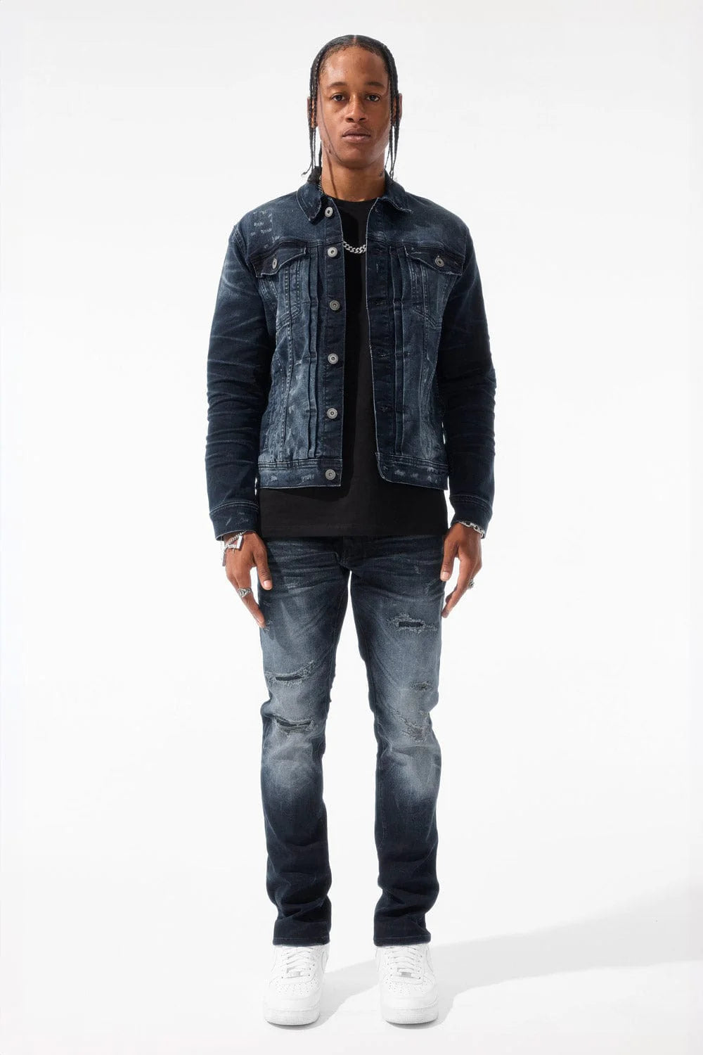 JORDANCRAIG-COLLINS - MEADOWLANDS DENIM (BLACK SHADOW)JT1220R