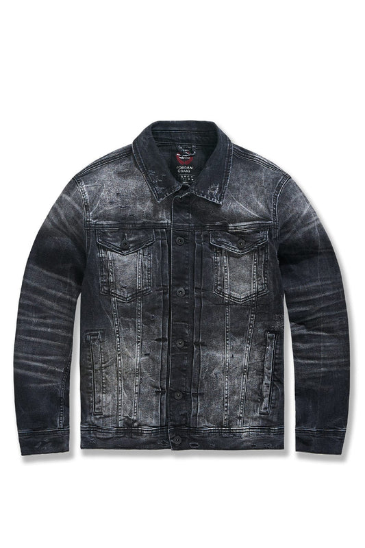 JORDAN CRAIG-MEADOWLANDS DENIM TRUCKER JACKET (BLACK SHADOW)JJ1220R