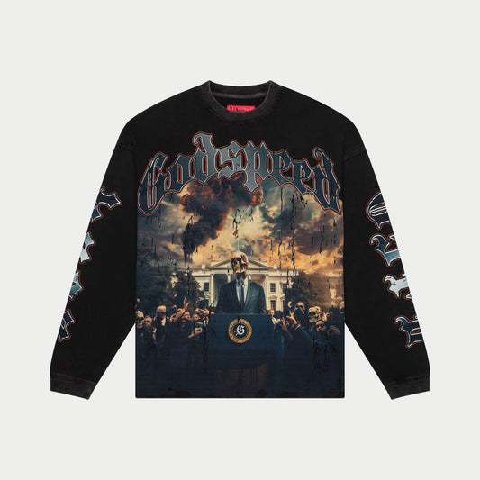 GODSPEED-V.O.D 2024 T-Shirt (Black wash)