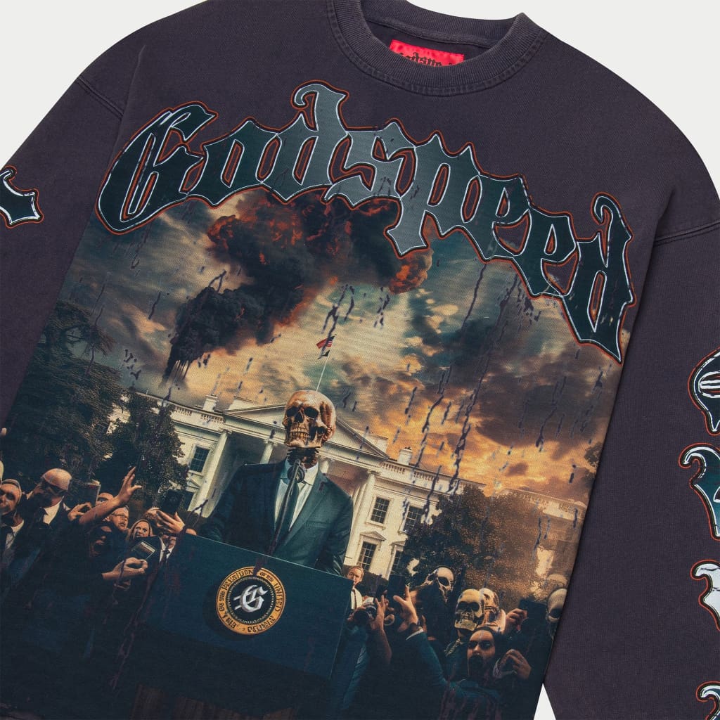 GODSPEED-V.O.D 2024 T-Shirt (Navy wash)