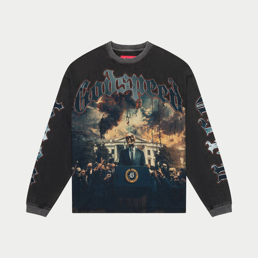 GODSPEED-V.O.D 2024 T-Shirt (Grey wash)