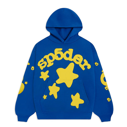 SP5DER-BELUGA HOODIE-SS09FW24BLU